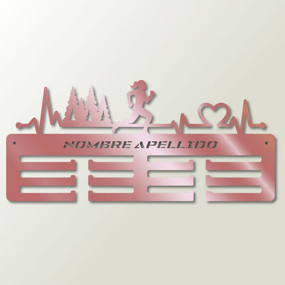 Medallero personalizado running Trail