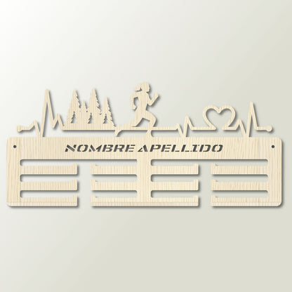 Medallero personalizado running Trail