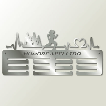 Medallero personalizado running Trail