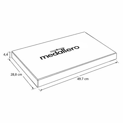 Caja fabricada con Frase preferida+Nombre - imagen 5 - medallero deportivo personalizado