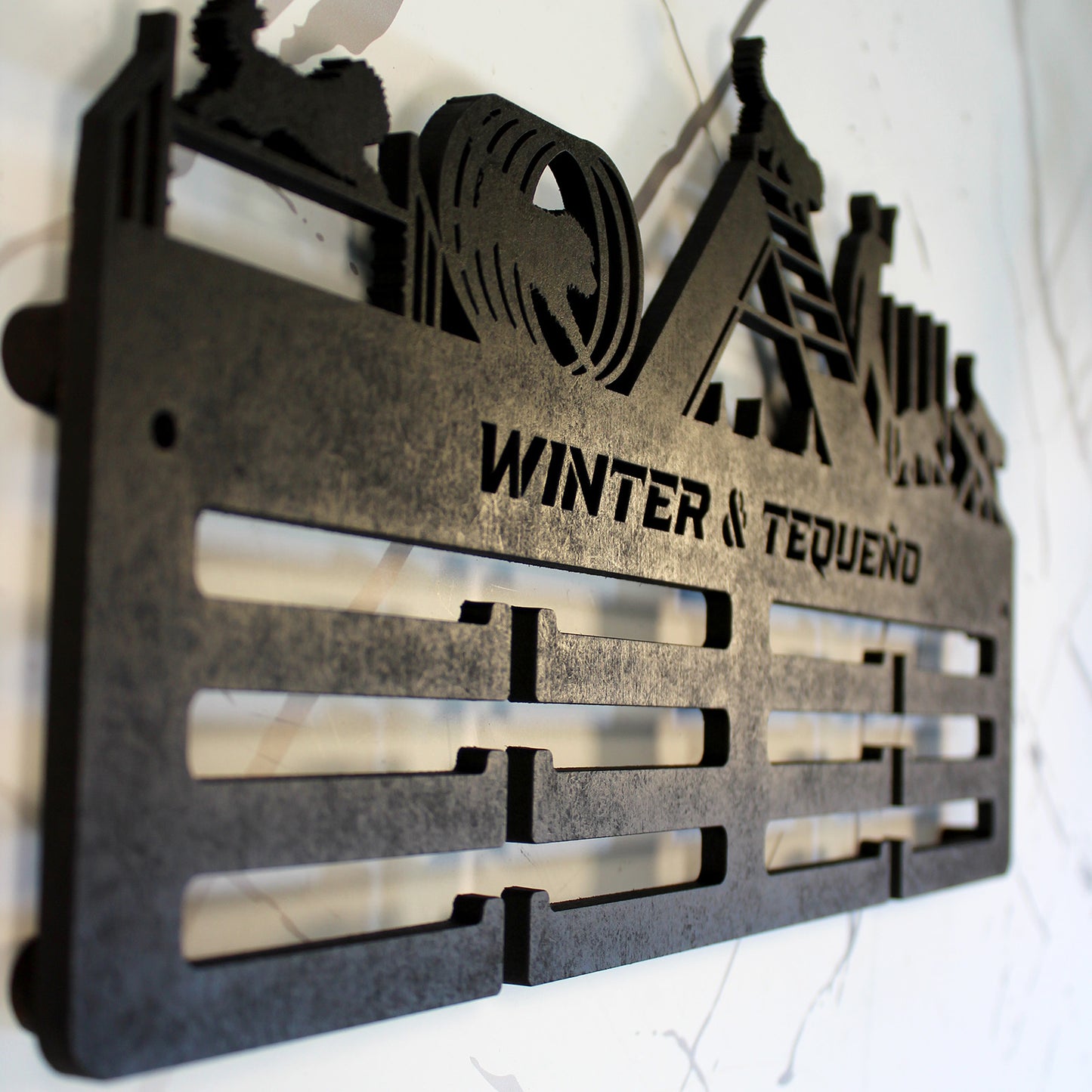 Medallero Agility – Ideal para Competencias Caninas colgador de medallas personalizado con nombre