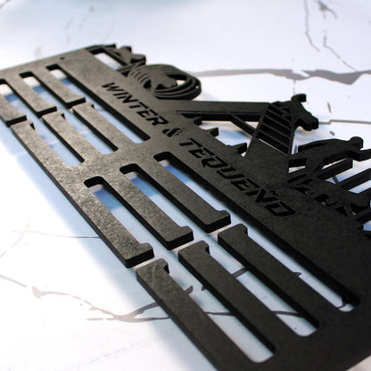 Medallero Agility – Ideal para Competencias Caninas colgador de medallas personalizado con nombre