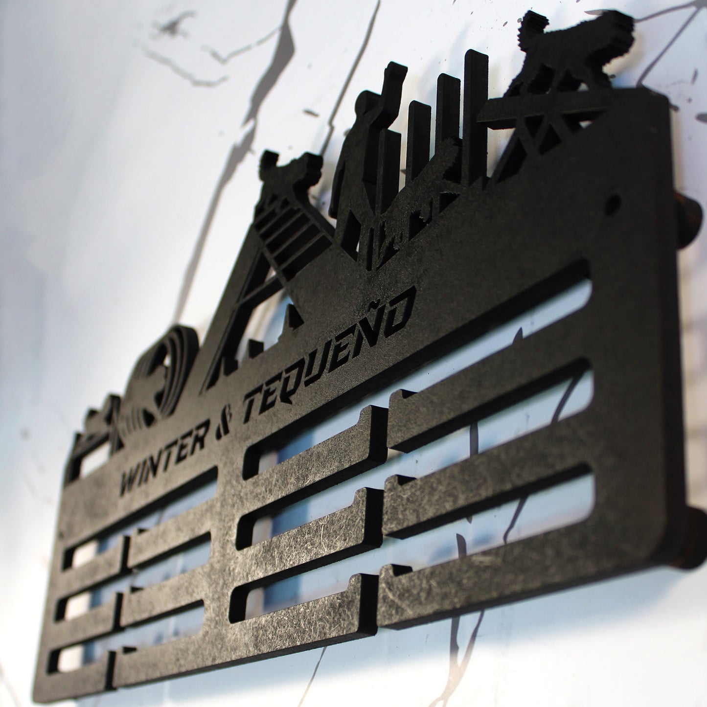 Medallero Agility – Ideal para Competencias Caninas colgador de medallas personalizado con nombre