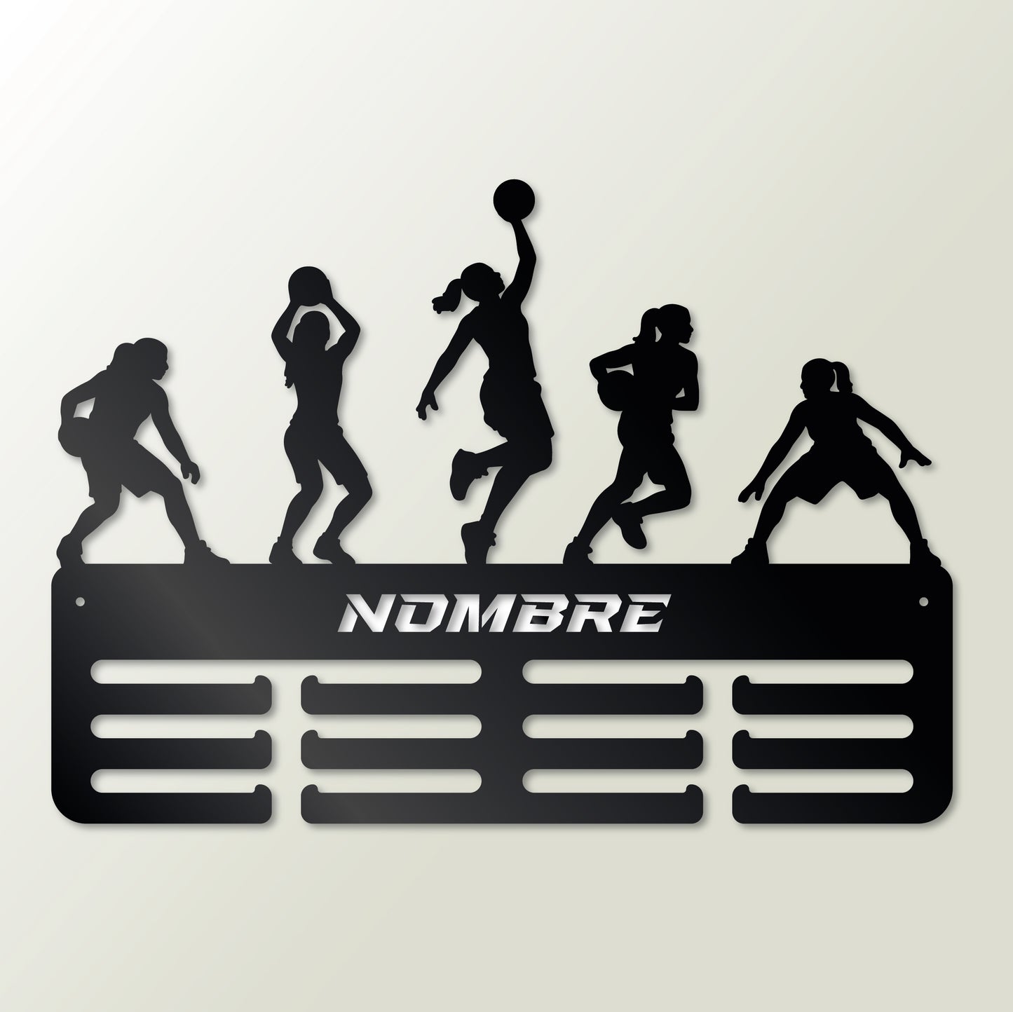 Medallero personalizado Baloncesto para colgar medallas