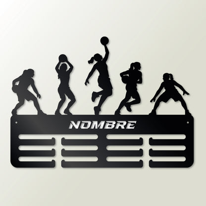 Medallero personalizado Baloncesto para colgar medallas