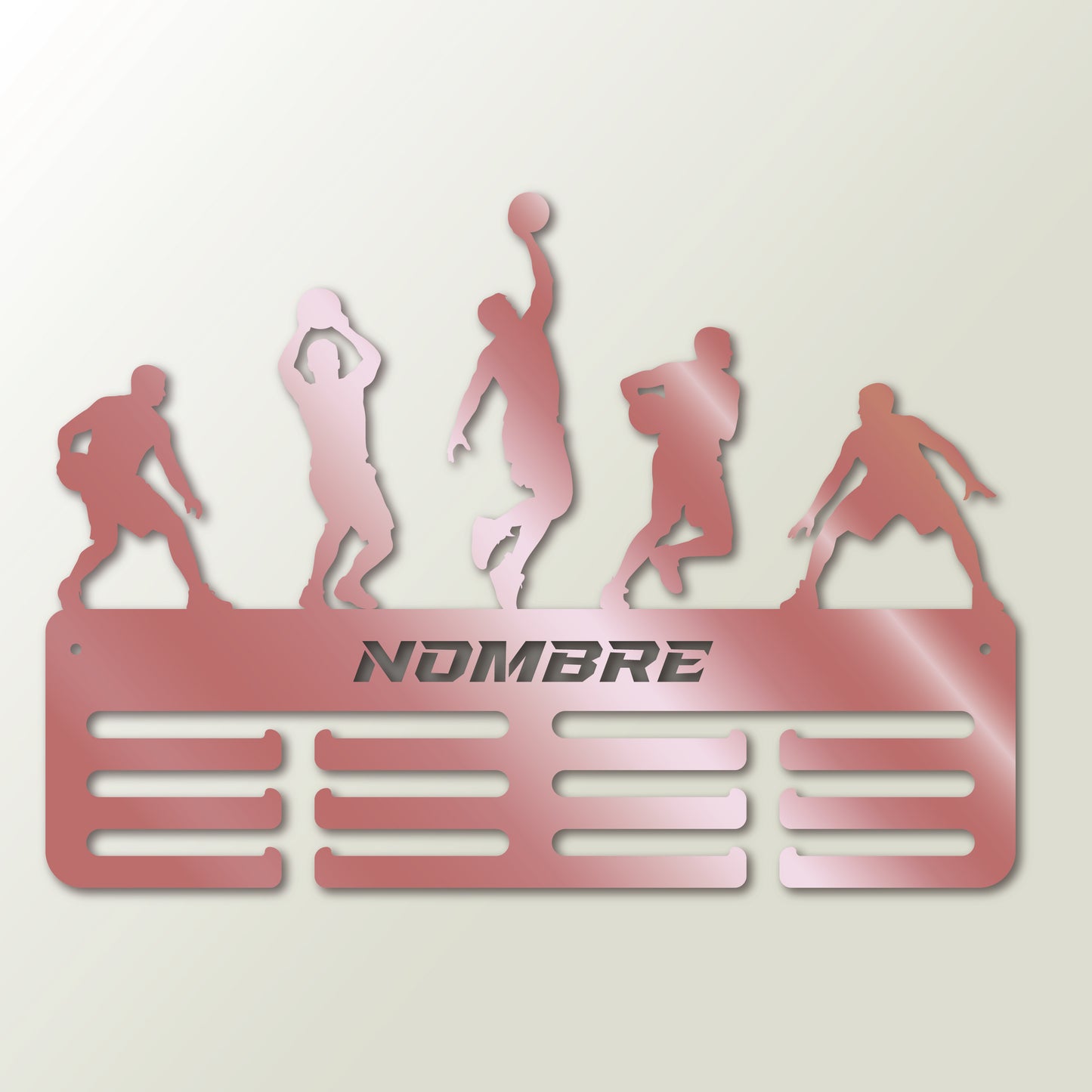 Medallero personalizado Baloncesto para colgar medallas