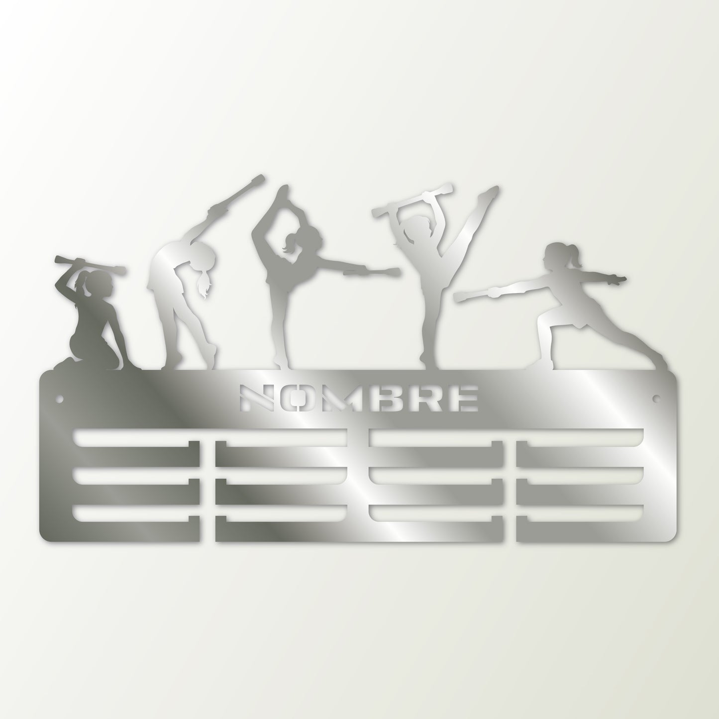 Medallero personalizado Twirling para colgar medallas – Modelo Estrella Twirling