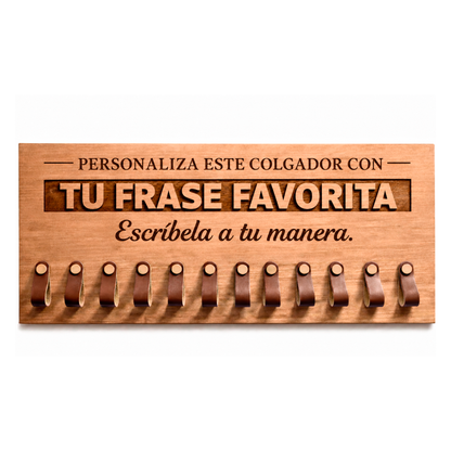 Medallero Running Personalizado con Frase favorita