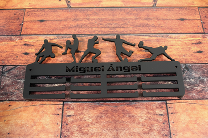 Medallero Fútbol Personalizado con Nombre